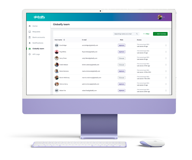 Final result section