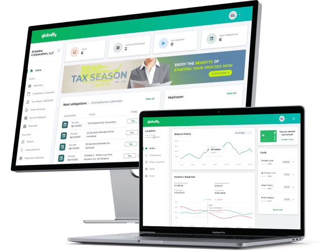 GLOBALFY Mockup